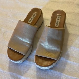 Steve Madden wedged sandals